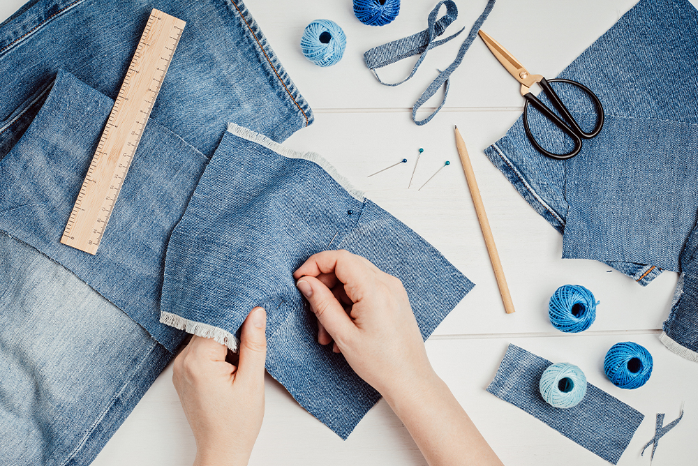 Garment production assembly line